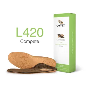 Aetrex | Men's Compete Orthotics L420M (Flat/Low Arch)