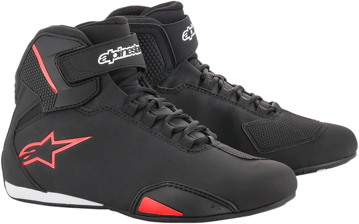 ALPINESTARS Sektor Shoes - Black/Red - US 13.5 2515518-13-13.5
