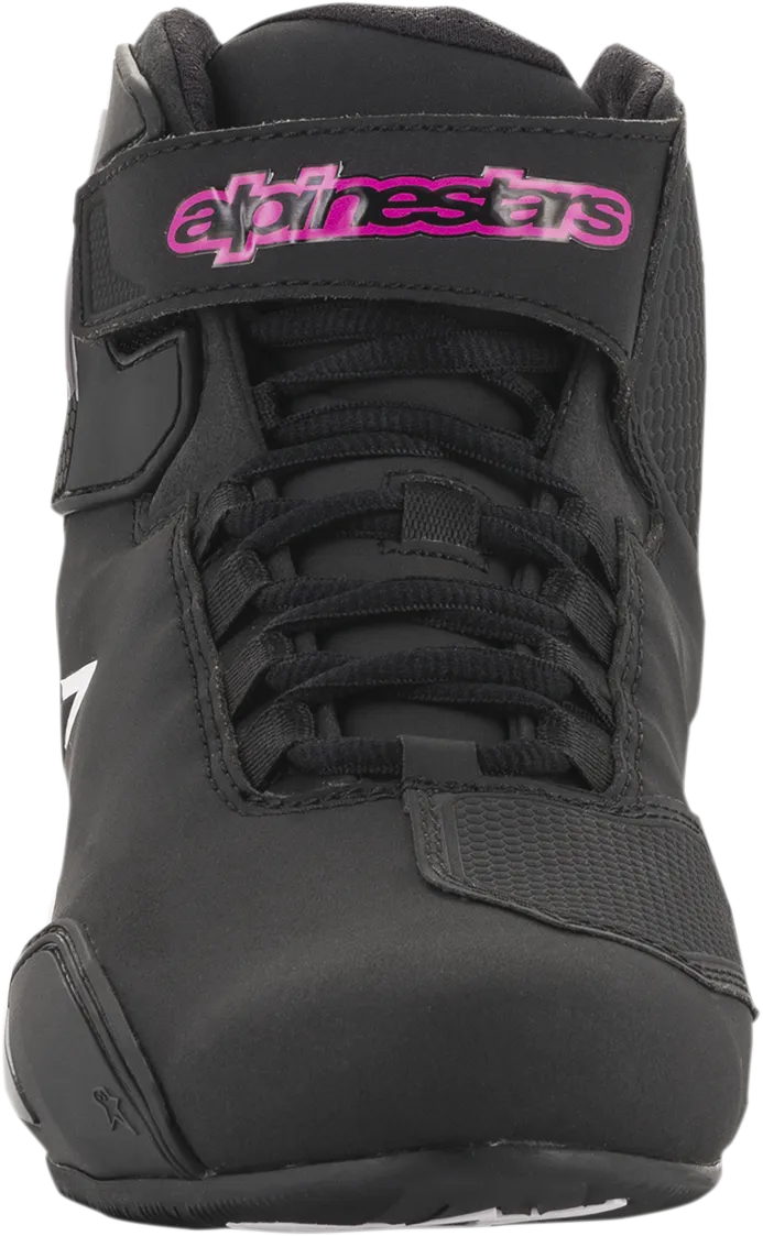 ALPINESTARS Women's Sektor Shoes - Black/Pink - US 11 2515719103911