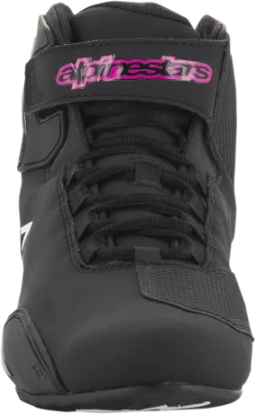 ALPINESTARS Women's Sektor Shoes - Black/Pink - US 9 251571910399