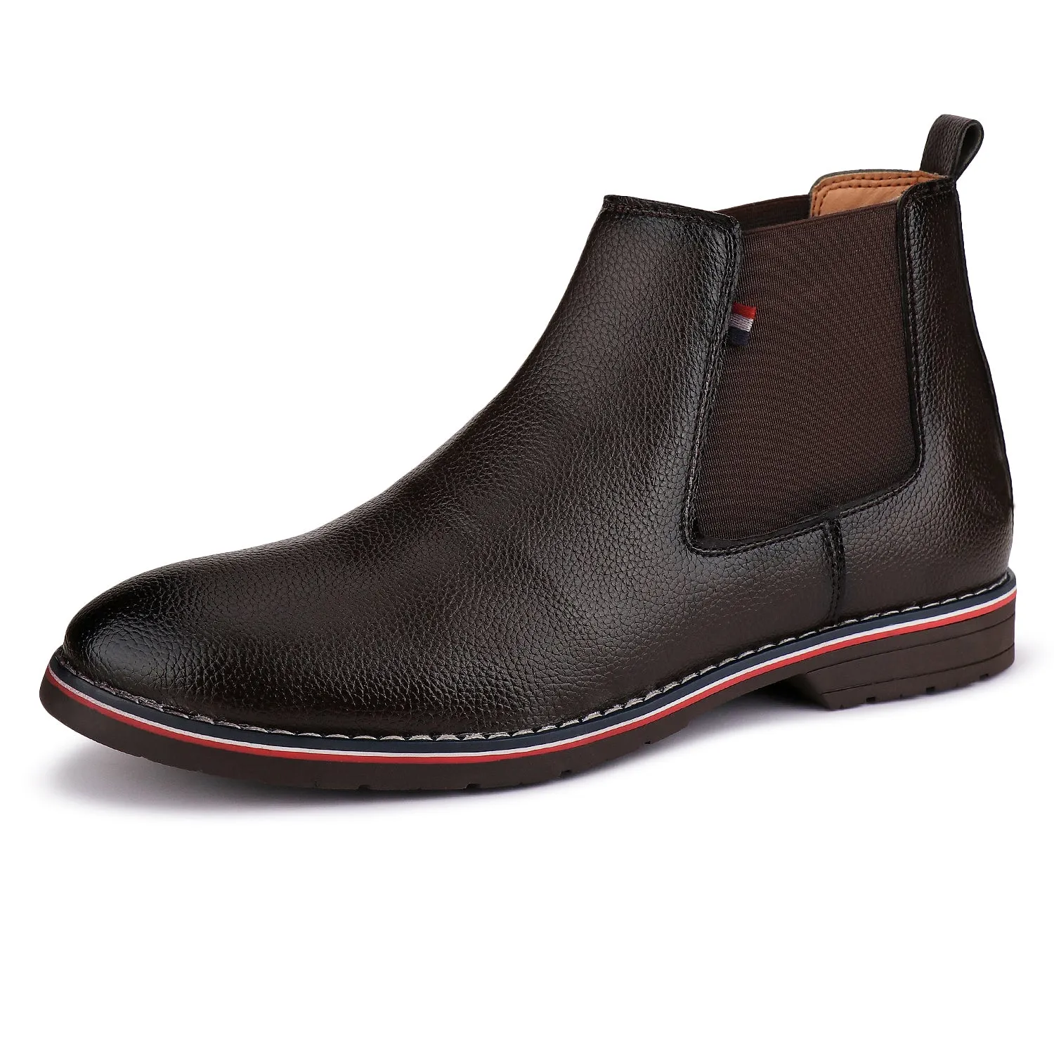 Bersache Lightweight Casual Loafer Walking Shoes For Men (9084-Dark Brown)