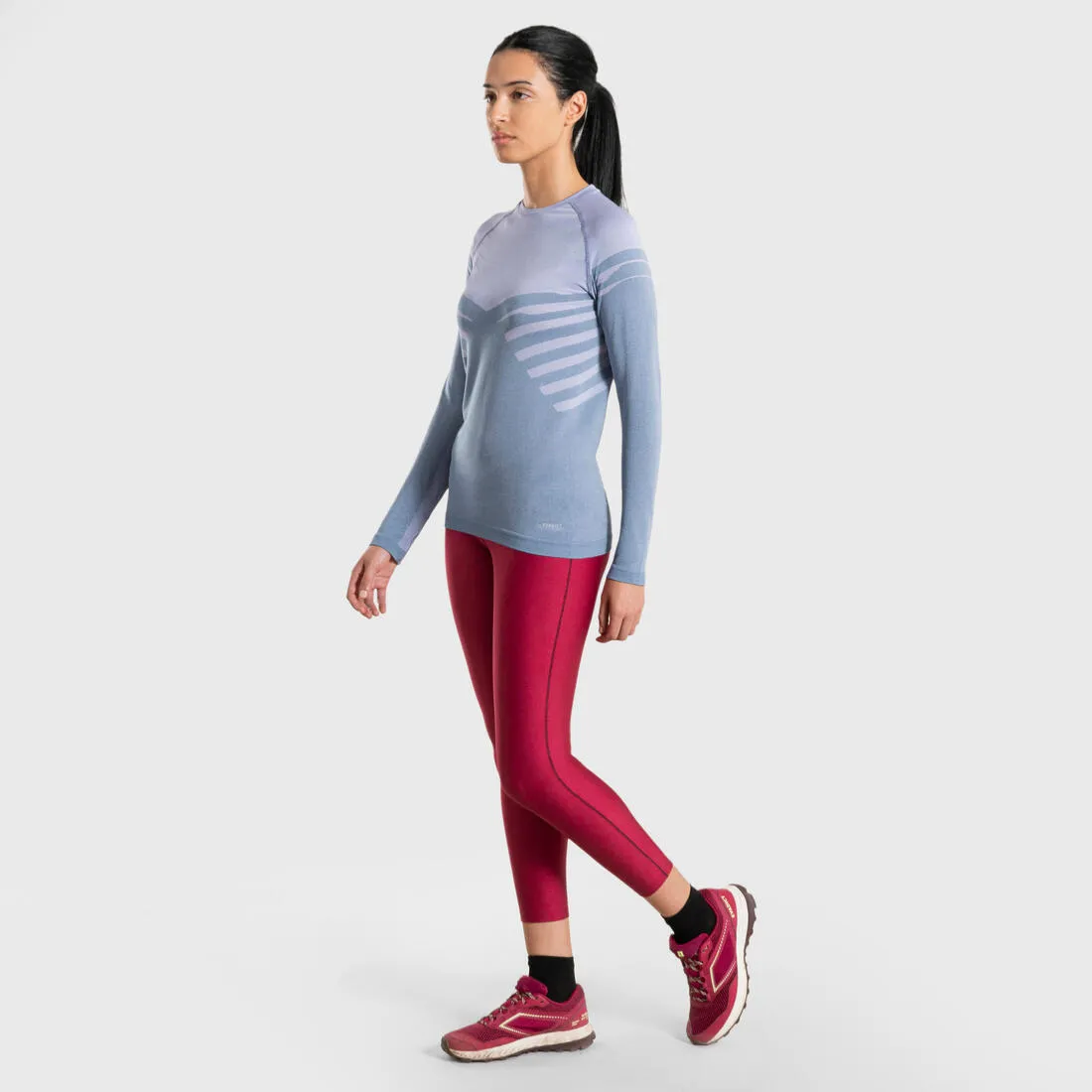 Comfort Women's Trail Running Jersey - Seamless - Long-Sleeved