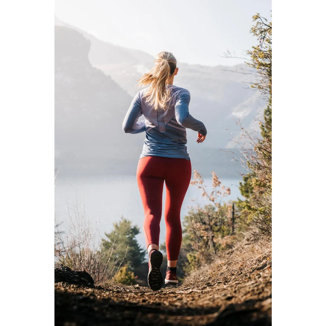 Comfort Women's Trail Running Jersey - Seamless - Long-Sleeved