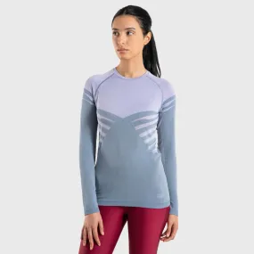 Comfort Women's Trail Running Jersey - Seamless - Long-Sleeved