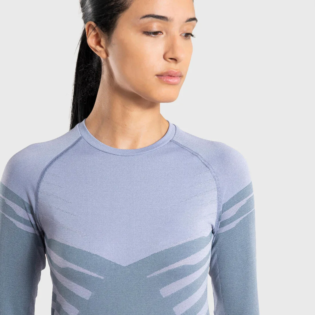 Comfort Women's Trail Running Jersey - Seamless - Long-Sleeved