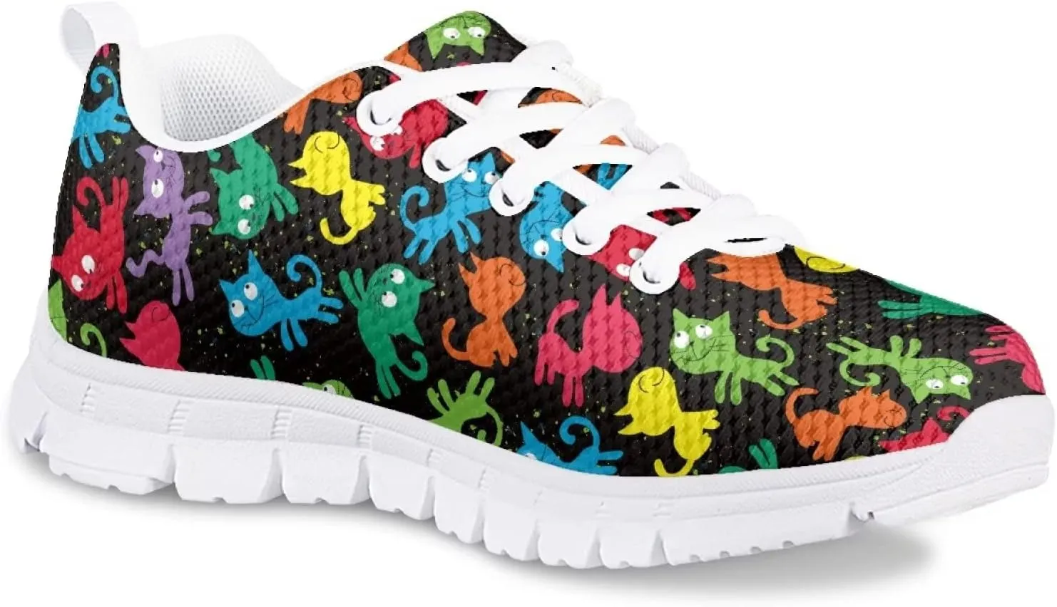 GIFTPUZZ Kids Casual Sneakers Breathable Lace Up Low Cut Sports Walking Hiking Sneakers