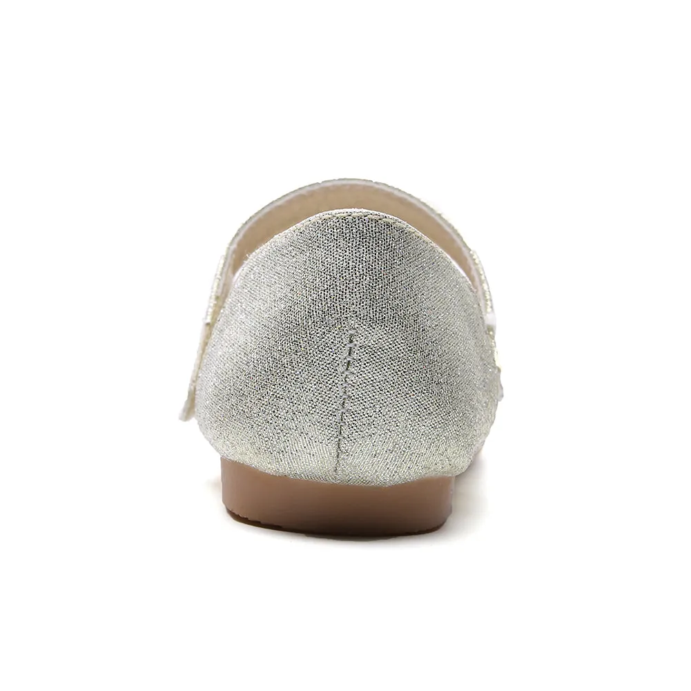 Girls Ballerina Flat for Party Wedding Dress Kids Slip on Mary Jane