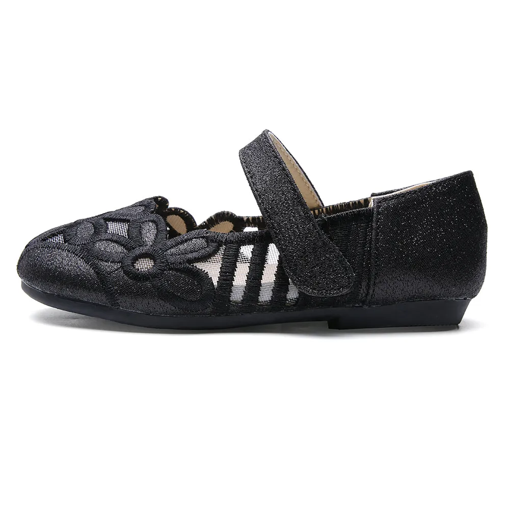 Girls Ballerina Flat for Party Wedding Dress Kids Slip on Mary Jane
