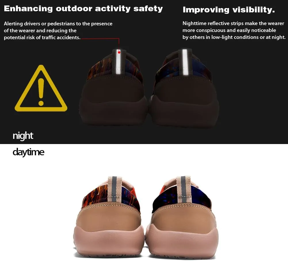 Kid's Slip On Loafers Boys Girls Art Painted Walking Shoes Lightweight Cozy Casual Travel Sneakers