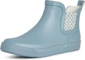 Laura Ashley Women's Rain Boots, Mid Cut Rubber Rain Boots for Women - Waterproof Flat Heeled Ankle Boots for Ladies Laura Ashley Women's Rain Boots, Mid Cut Rubber Rain Boots for Women - Waterproof Flat Heeled Ankle Boots for Ladies