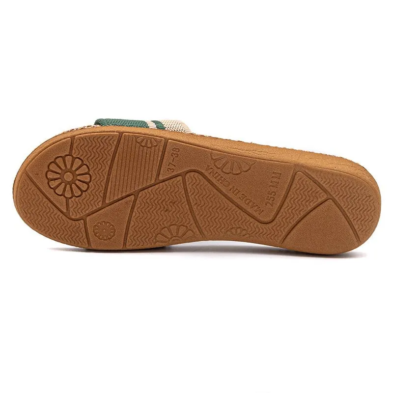 Lumy Linen Summer Slippers