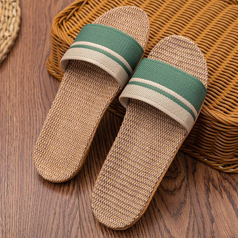 Lumy Linen Summer Slippers