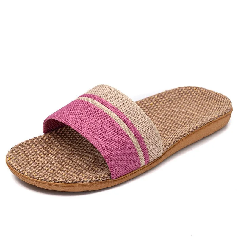 Lumy Linen Summer Slippers