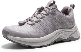NORTIV 8 Women's Quick Laces Hiking Shoes, Lightweight Trail Running Sneakers for Walking, Outdoors, Trekking, Camping