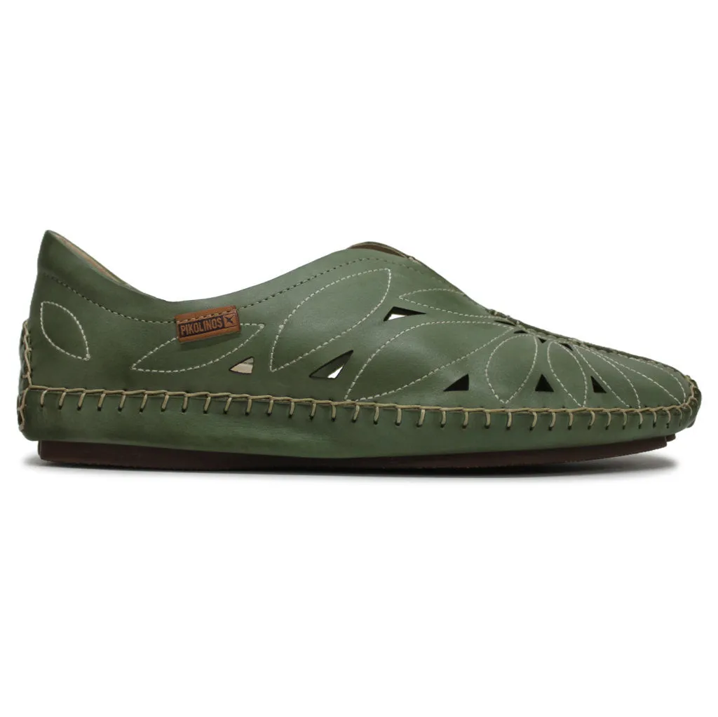 Pikolinos Jerez Calfskin Leather Women's Moccasins