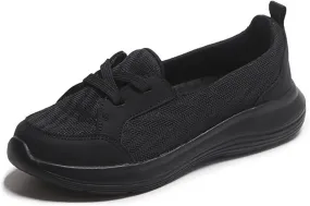 Running Shoes for Women Boots Casual Shoes Slip On White Platform Sneakers Sneakers Walking Memory Foam Athletic Black Tennis Shoe White Loafers