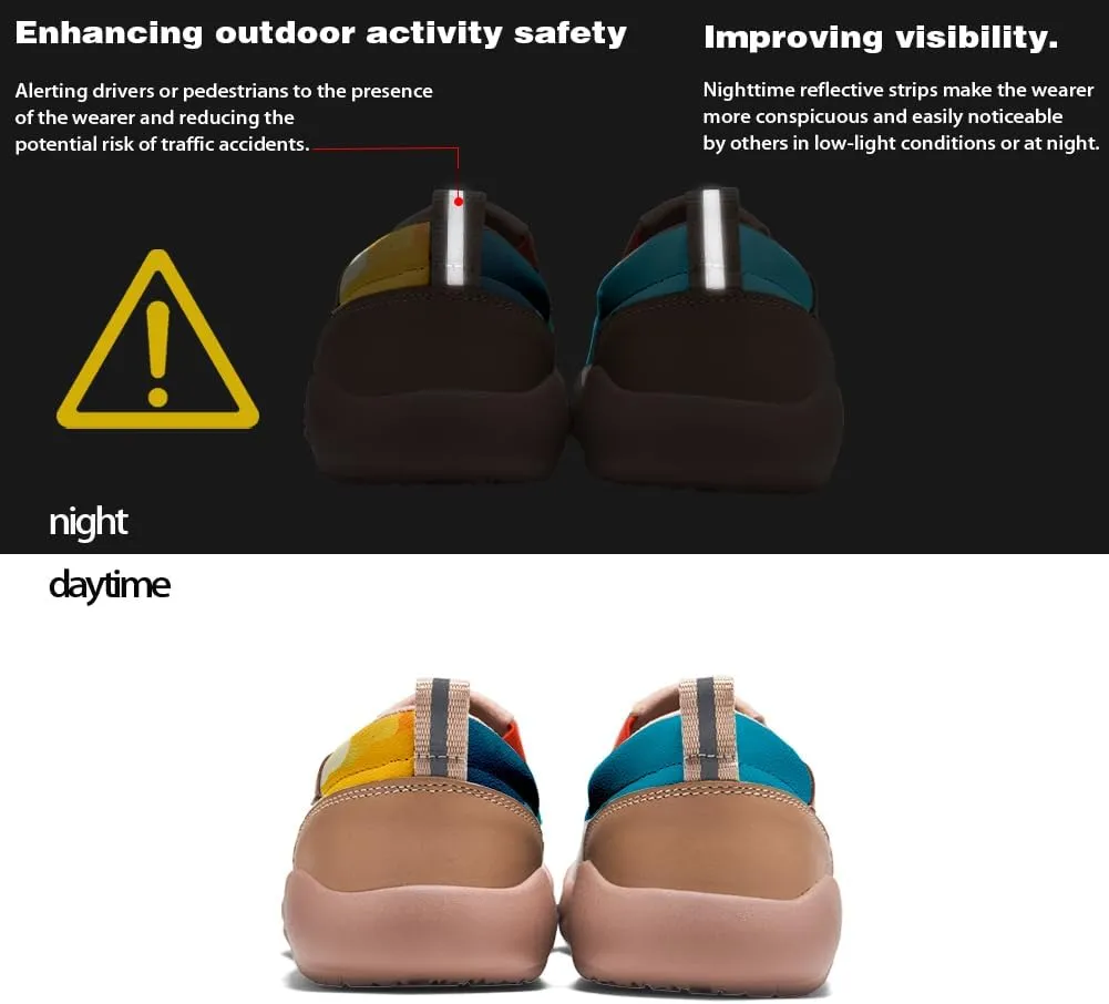 Slip On Loafers for Men Lightweight Cozy Casual Shoes Art Painted Walking Travel Sneakers