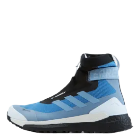 Terrex Free Hiker COLD.RDY Hiking Boots Focus Blue / Halo Blue / Core Black