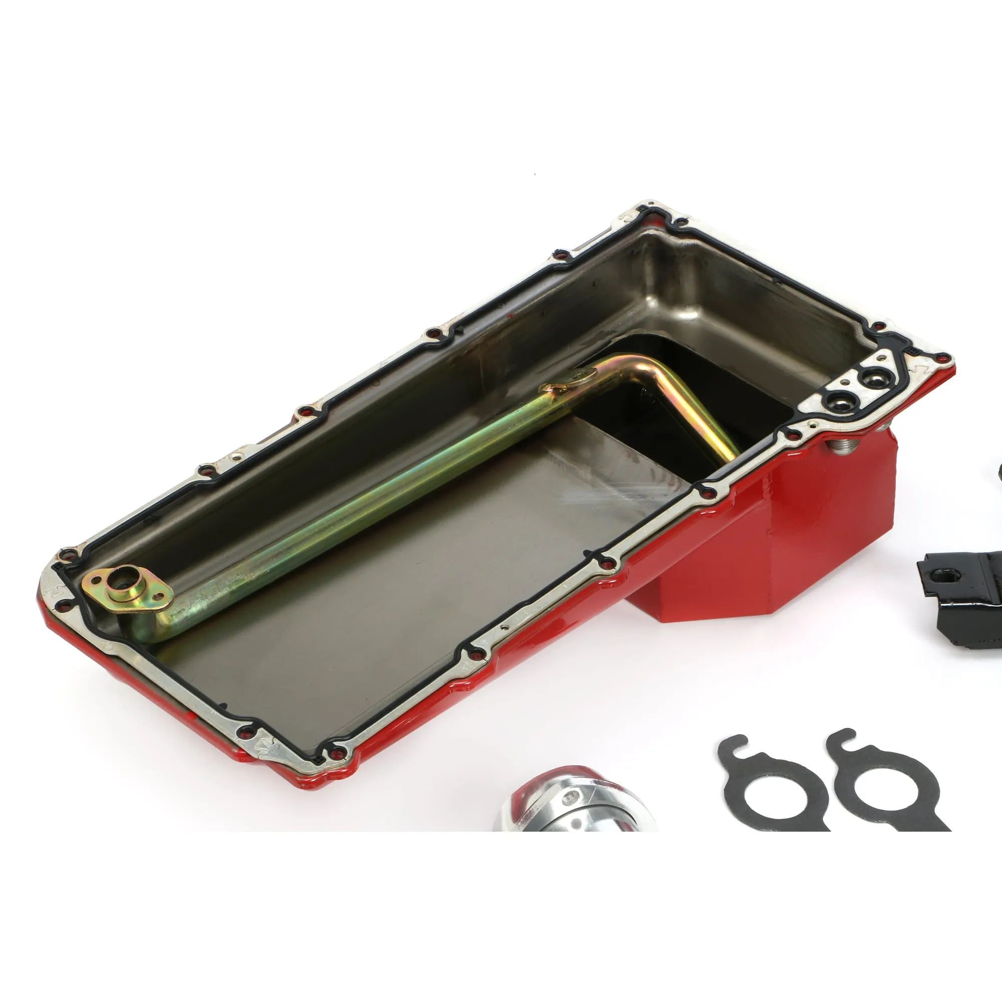 Trans-Dapt Engine Conversion Kit - Crossmember / Gaskets / Hardware / Headers / Mounts / Oil Pan / Pickup Tube - Auto / Manual Trans - GM LS-Series - GM Fullsize SUV / Truck 1967-72 42042
