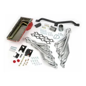 Trans-Dapt Engine Conversion Kit - Crossmember / Gaskets / Hardware / Headers / Mounts / Oil Pan / Pickup Tube - Auto / Manual Trans - GM LS-Series - GM Fullsize SUV / Truck 1967-72 42042