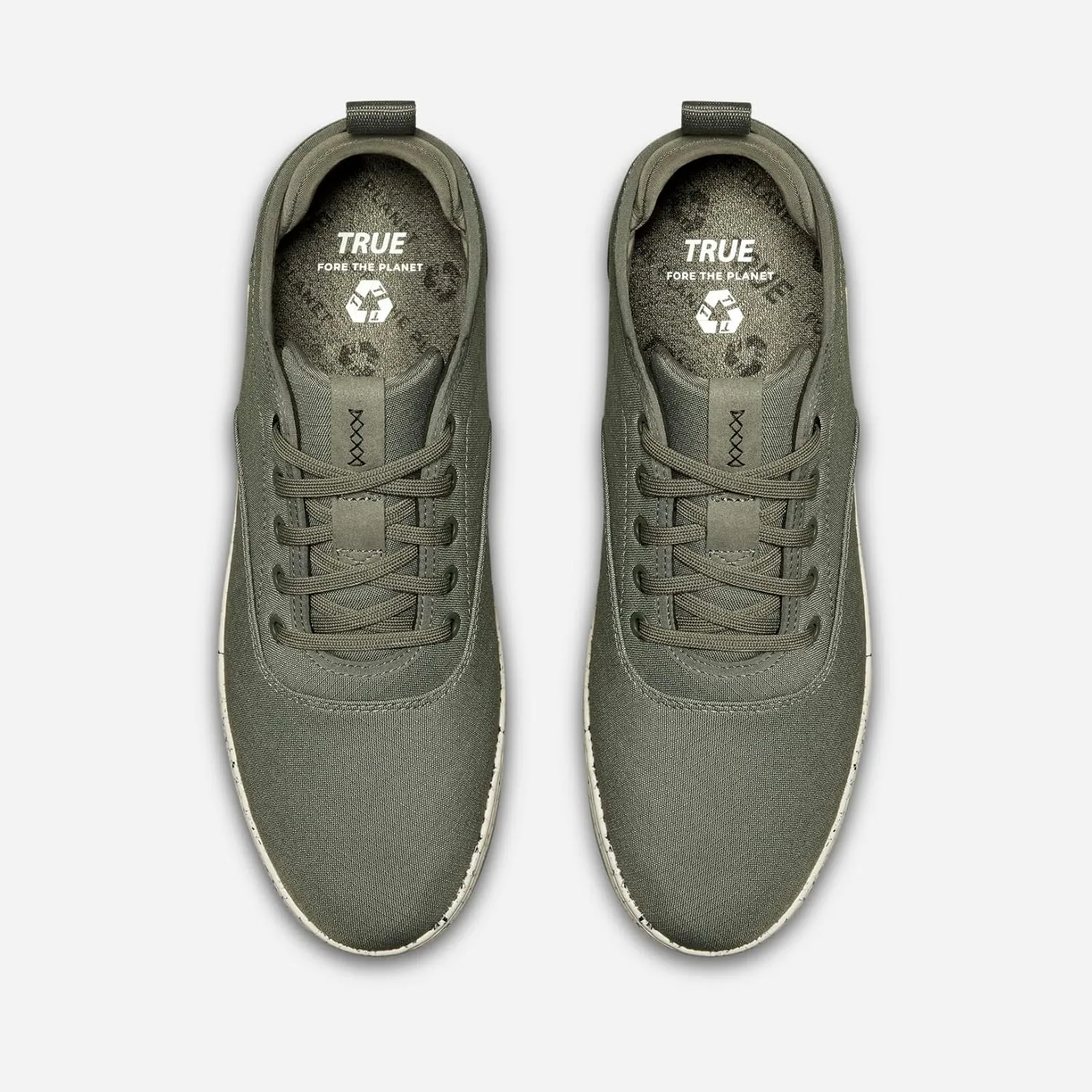 TRUE linkswear FS-01 Earth, Men's Golf Shoes, 100% Recycled Materials, Water Resistant