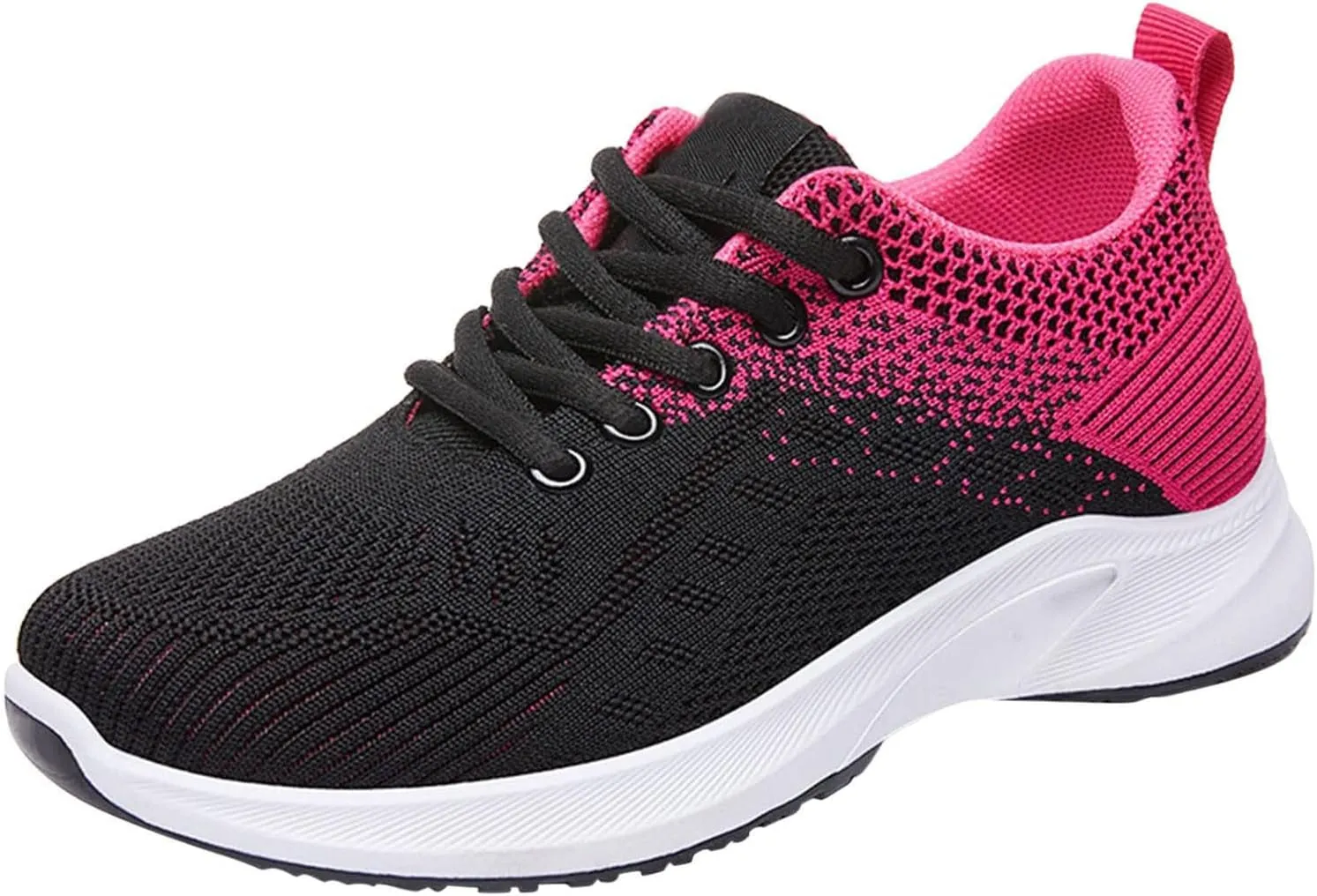 Women's Air Cushion Running Shoes Lightweight Tennis Walking Shoes Mesh Breathable Gym Work Fashion Sneakers Wide Width Toe Box Shoe Arch Support Walking Shoe Plantar Fasciitis Tennis Sneakers