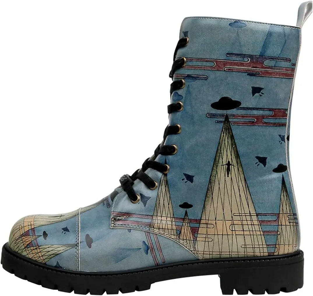Women's Combat Mid Calf Boot