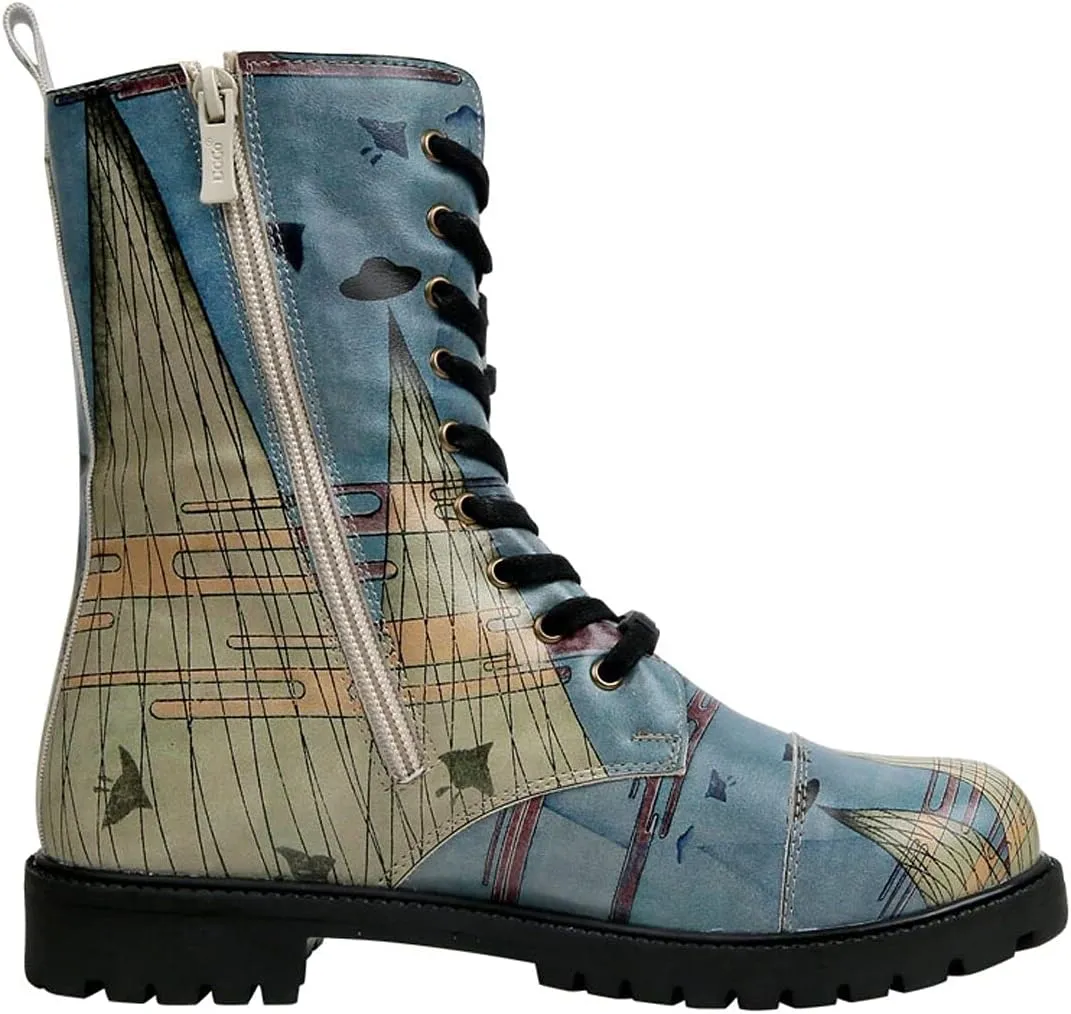 Women's Combat Mid Calf Boot