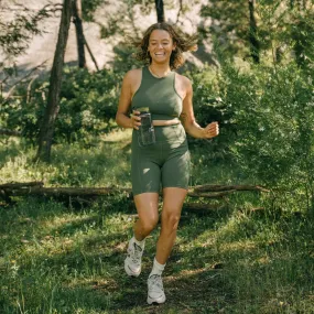 Womens Move Bike Short Olive