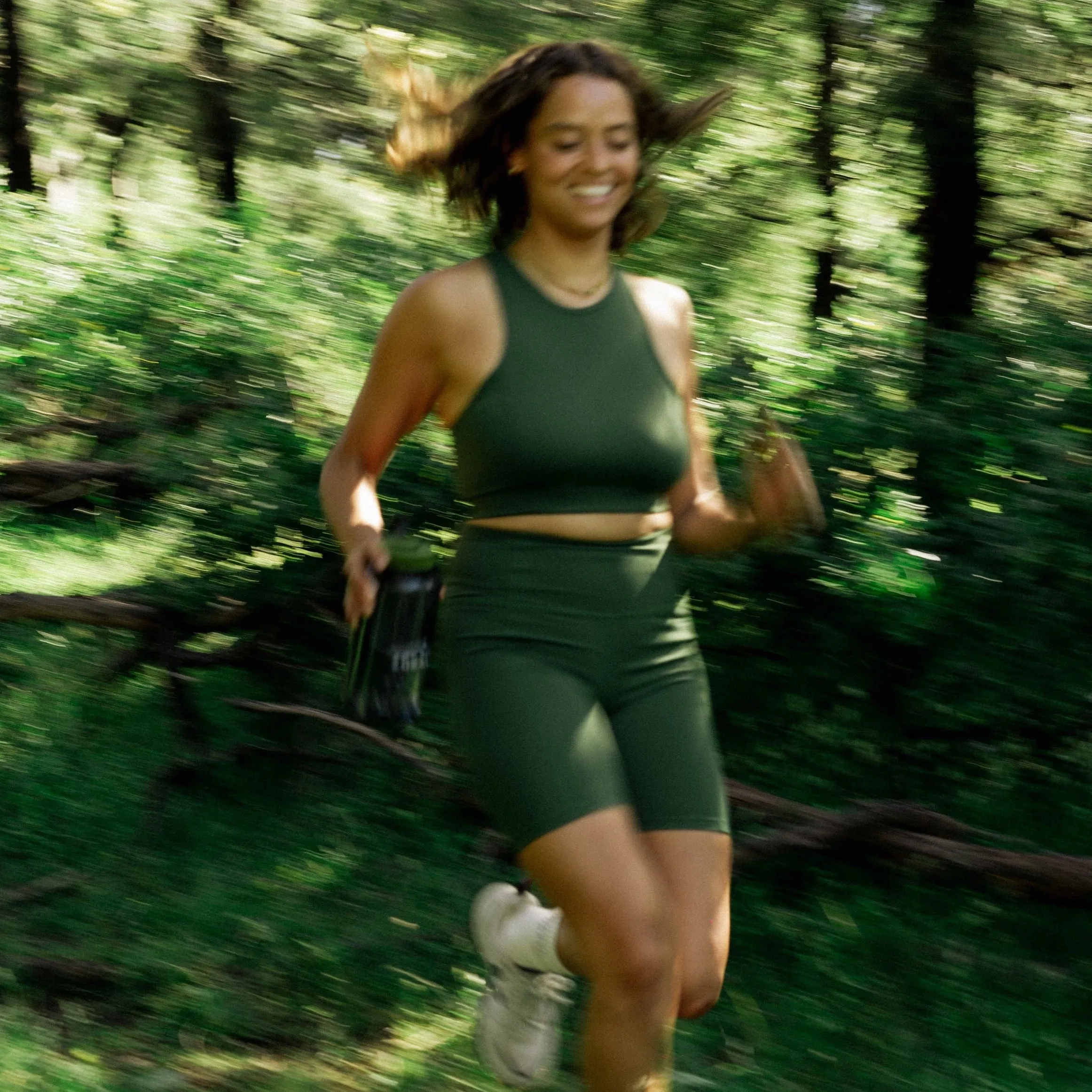 Womens Move Bike Short Olive